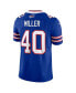 ფოტო #4 პროდუქტის Men's Von Miller Royal Buffalo Bills Vapor F.U.S.E. Limited Jersey