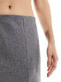 Фото #13 товара Mango tailored split front skirt on grey