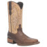 Фото #2 товара Laredo Delaney Embroidery Square Toe Cowboy Womens Beige, Brown Casual Boots 59