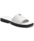 ფოტო #1 პროდუქტის Women's Florence "C" Lug-Sole Slip-On Slide Flat Sandals