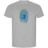 ფოტო #1 პროდუქტის KRUSKIS Snowboarder Fingerprint ECO short sleeve T-shirt