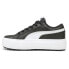 Фото #3 товара Puma Kaia 2.0 Platform Lace Up Womens Black Sneakers Casual Shoes 39232001