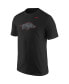 Men's Black Arkansas Razorbacks Logo Color Pop T-shirt