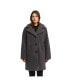 Women's Sherpa Teddy Coat With Notch Collar