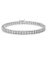 Фото #4 товара Diamond Tennis Bracelet (4 ct. t.w.) in 10k White Gold