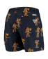 ფოტო #2 პროდუქტის Men's Navy West Virginia Mountaineers PFG Backcast II Omni-Shade Hybrid Shorts