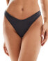 Monki mix and match super soft thong in black