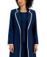 ფოტო #4 პროდუქტის Jacquard Framed Sheath Dress Suit, Available Regular and Petite Sizes