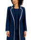 Jacquard Framed Sheath Dress Suit, Available Regular and Petite Sizes