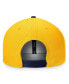 Фото #2 товара Men's Gold, Navy Nashville Predators Iconic Color Blocked Snapback Hat