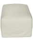 Brenalee Performance Fabric Slipcover Ottoman