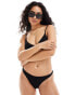 Pull&Bear bikini bottom in black Черный, XL - EU 42 - фото #1