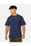 Фото #1 товара Sportswear Premium Essentials Short-Sleeve Lacivert Erkek T-shirt