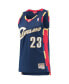 Фото #3 товара Women's LeBron James Navy Cleveland Cavaliers Hardwood Classics Swingman Jersey