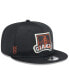 Фото #4 товара Men's Black San Francisco Giants 2024 Clubhouse 9FIFTY Snapback Hat