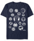 Фото #1 товара Marvel Men's Avengers Infinity War The Avengers Emblems Short Sleeve T-Shirt
