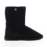 Фото #1 товара Emu Australia Platinum Stinger Lo MP10002 Mens Black Suede Casual Dress Boots 9