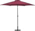 Фото #3 товара Beliani Parasol ogrodowy 270 cm burgundowy VARESE (85657)