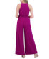 Фото #5 товара Women's Tie-Waist Wide-Leg Jumpsuit