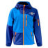 COLMIC Softshell jacket Blue / Light Blue / Orange, L - фото #1