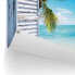 Outdoor-Poster Strandfenster