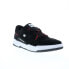 DC Construct ADYS100822-KHO Mens Black Nubuck Skate Inspired Sneakers Shoes