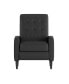 Darcy Recliner Chair Mid-Century Modern Tufted Upholstery Ergonomic Push Back Living Room Recliner