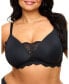 Plus Size Jainey Contour Plunge Bra Черный, 42DD - фото #1