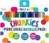 Фото #1 товара Kolorowe Baloniki Farby w kredce Chunkies Paint Sticks Metallic 6szt