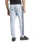 Фото #2 товара Men's Essentials 3-Stripes Regular-Fit Fleece Joggers