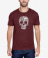 Фото #4 товара Men's Rock N Roll Skull Premium Blend Word Art T-shirt