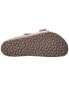 Birkenstock Arizona Split Leather & Suede Sandal Women's Grey 40