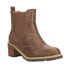 Фото #2 товара Corkys Doohickey Round Toe Chelsea Womens Brown Casual Boots 80-0216-TAUP