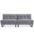 Фото #4 товара CLOSEOUT! Kathya 80" 2-Pc. Fabric Modular Sofa, Created for Macy's