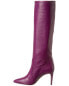 Фото #2 товара Paris Texas Stiletto Leather Knee-High Boot Women's