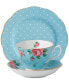 Фото #1 товара Polka Blue Vintage 3-Pc. Set