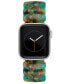 Фото #1 товара Women's Green Marbled Acetate Expansion Bracelet designed for 38/40/41mm Apple Watch