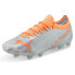 Puma Ultra 2.4 Firm GroundArtificial Ground Soccer Cleats Mens Silver Sneakers A