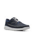 Фото #2 товара Clarks Gaskill Lace 26164647 Mens Blue Nubuck Lifestyle Sneakers Shoes 13