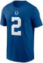 Фото #2 товара Men's Indianapolis Colts Carson Wentz Name & Number T-Shirt