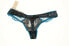 Фото #2 товара Underella By Ella Moss Blue Women's Size Small Thongs Panties (Black) 150182