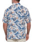 Men's Big & Tall Tropical Floral-Print Linen Blend Shirt