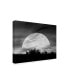 Фото #2 товара Monte Nagler Moonlight Silhouette Farmington Hills Michigan Canvas Art - 37" x 49"