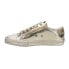 Vintage Havana Alive Metallic Glitter Lace Up Womens Gold Sneakers Casual Shoes