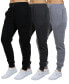 Фото #23 товара Women's Loose-Fit Fleece Jogger Sweatpants-3 Pack