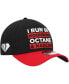 Фото #3 товара Men's Black, Scarlet NASCAR 9FORTY A-Frame Trucker Snapback Hat