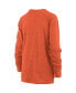 Women's Orange Clemson Tigers Plus Size Two-Hit Canyon Long Sleeve T-shirt Оранжевый, 2X - фото #4