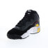 Фото #4 товара Fila MB Diy 1BM01293-992 Mens Black Leather Lace Up Athletic Basketball Shoes 16