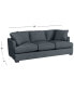 Nightford 89" Fabric Extra-Large Sofa, Created for Macy's