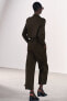 Zw collection 100% wool trousers with tabs